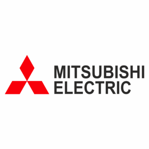 [citypng.com]hd mitsubishi electric logo transparent background 3000x3000